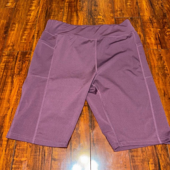 RAG Plus Purple Leggings 2X - Picture 1 of 3